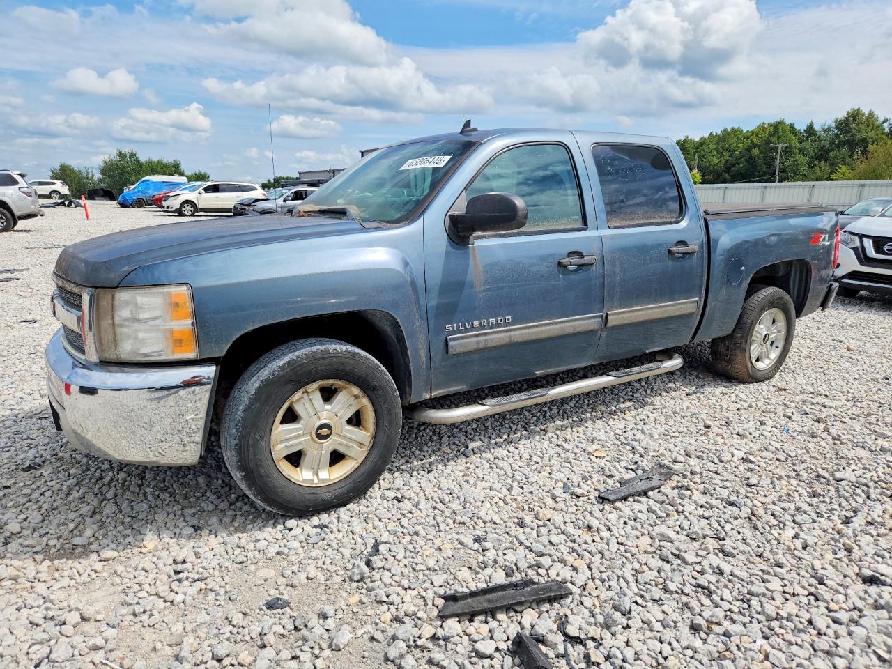 2013 Chevrolet Silverado K1500 Lt Gray vin: 3GCPKSE74DG308235
