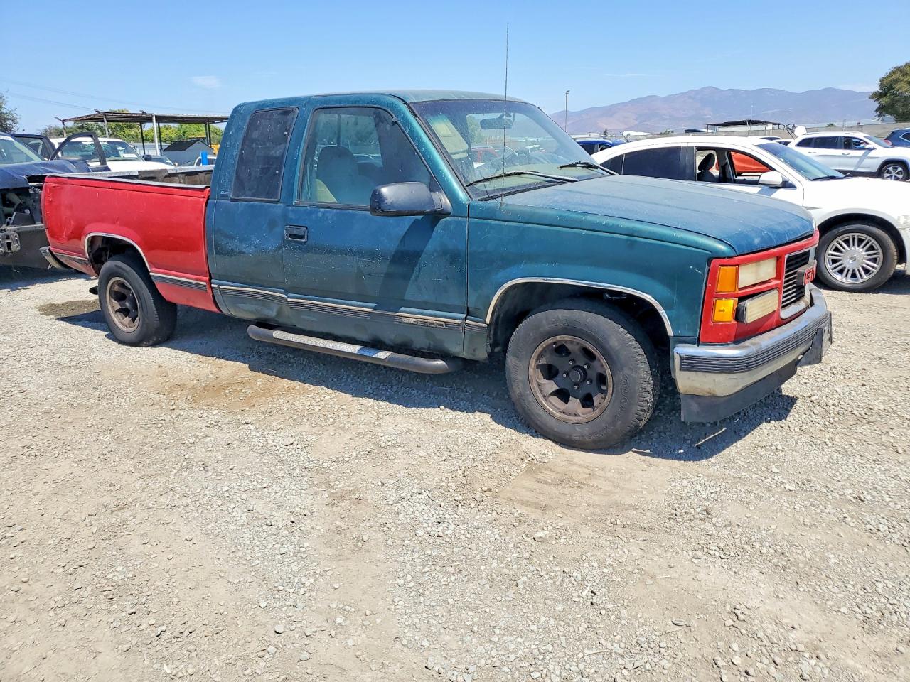1995 Gmc Sierra C1500 Green vin: 2GTEC19K8S1583948