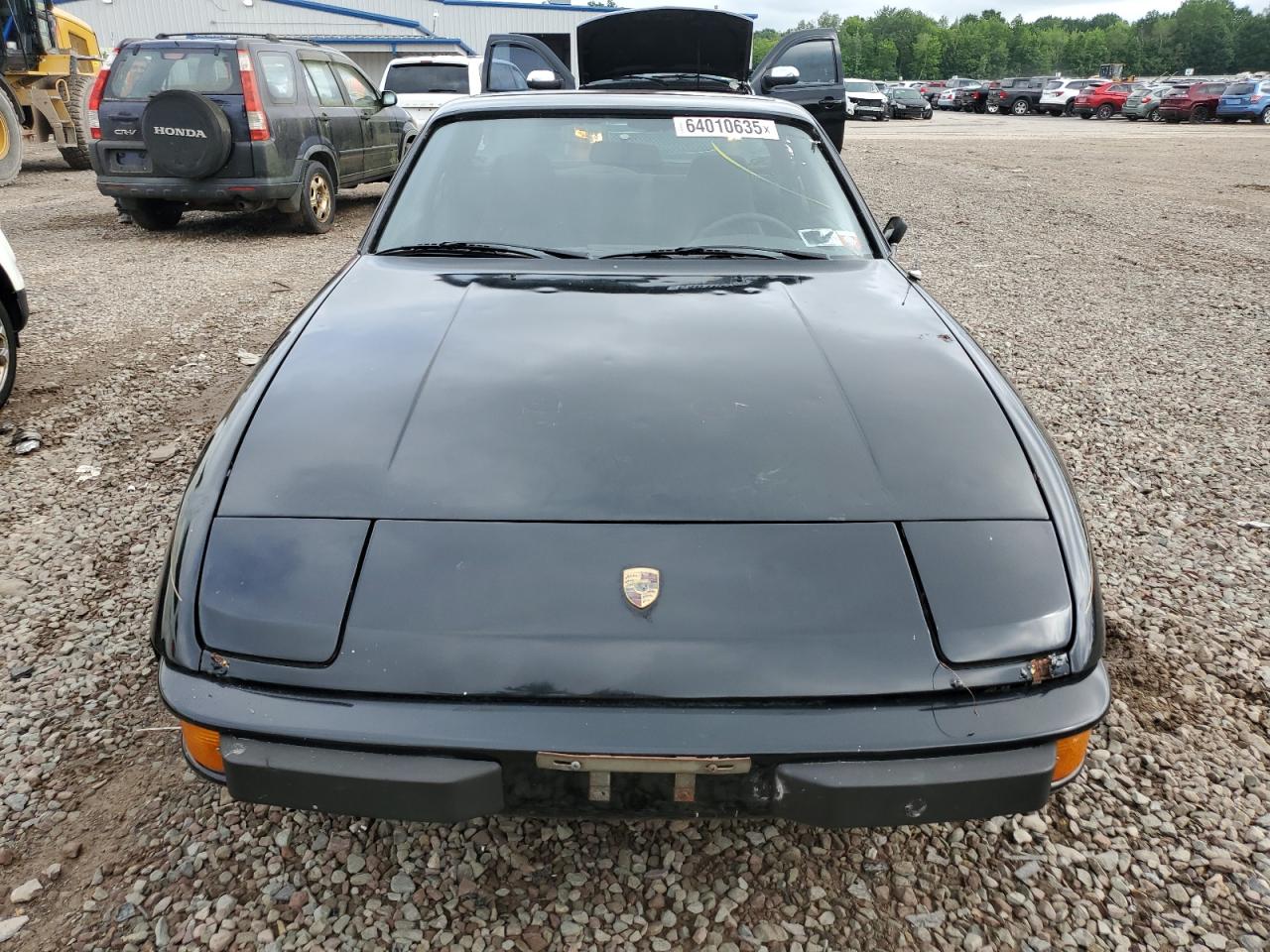 1978 Porsche 924 Black vin: 00000009248205074