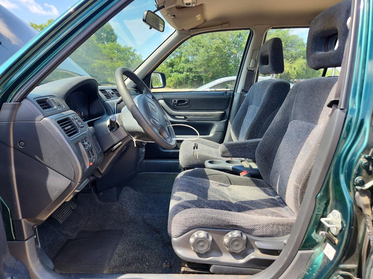 2001 Honda Cr-v Lx Green vin: JHLRD18431C056266