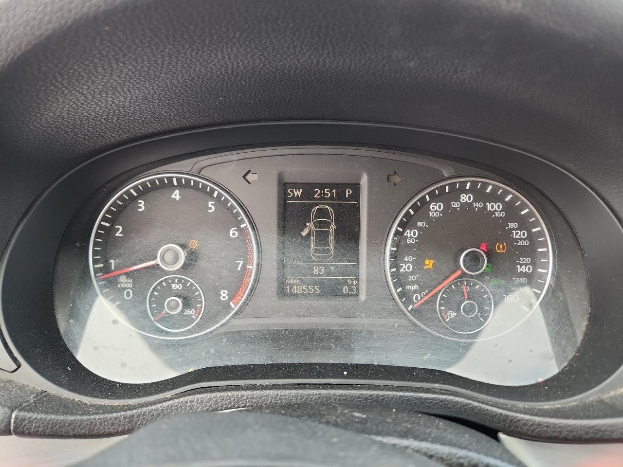 2012 Volkswagen Passat Se Gray vin: 1VWBH7A32CC031916