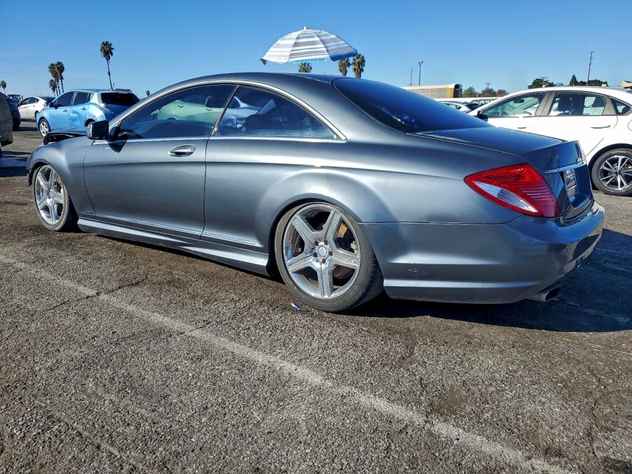 2010 Mercedes-benz Cl 550 4matic Gray vin: WDDEJ8GB8AA023634