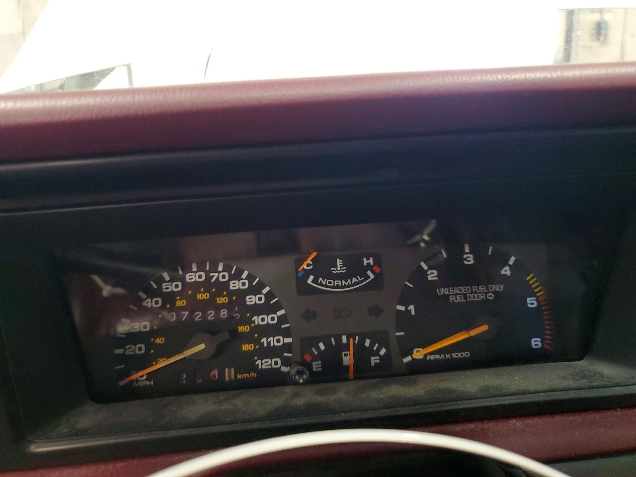 1990 Lincoln Mark Vii Lsc Белый vin: 1LNCM93E8LY708690
