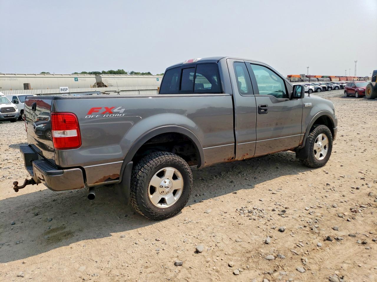 2004 Ford F150 Gray vin: 1FTRF14524NC59793