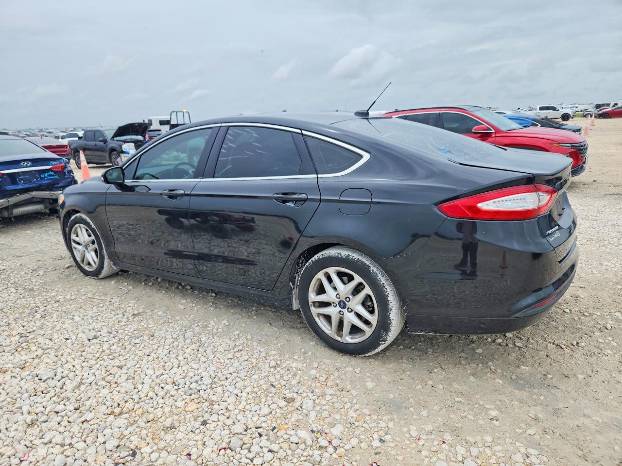 2015 Ford Fusion Se Black vin: 3FA6P0HD1FR161999