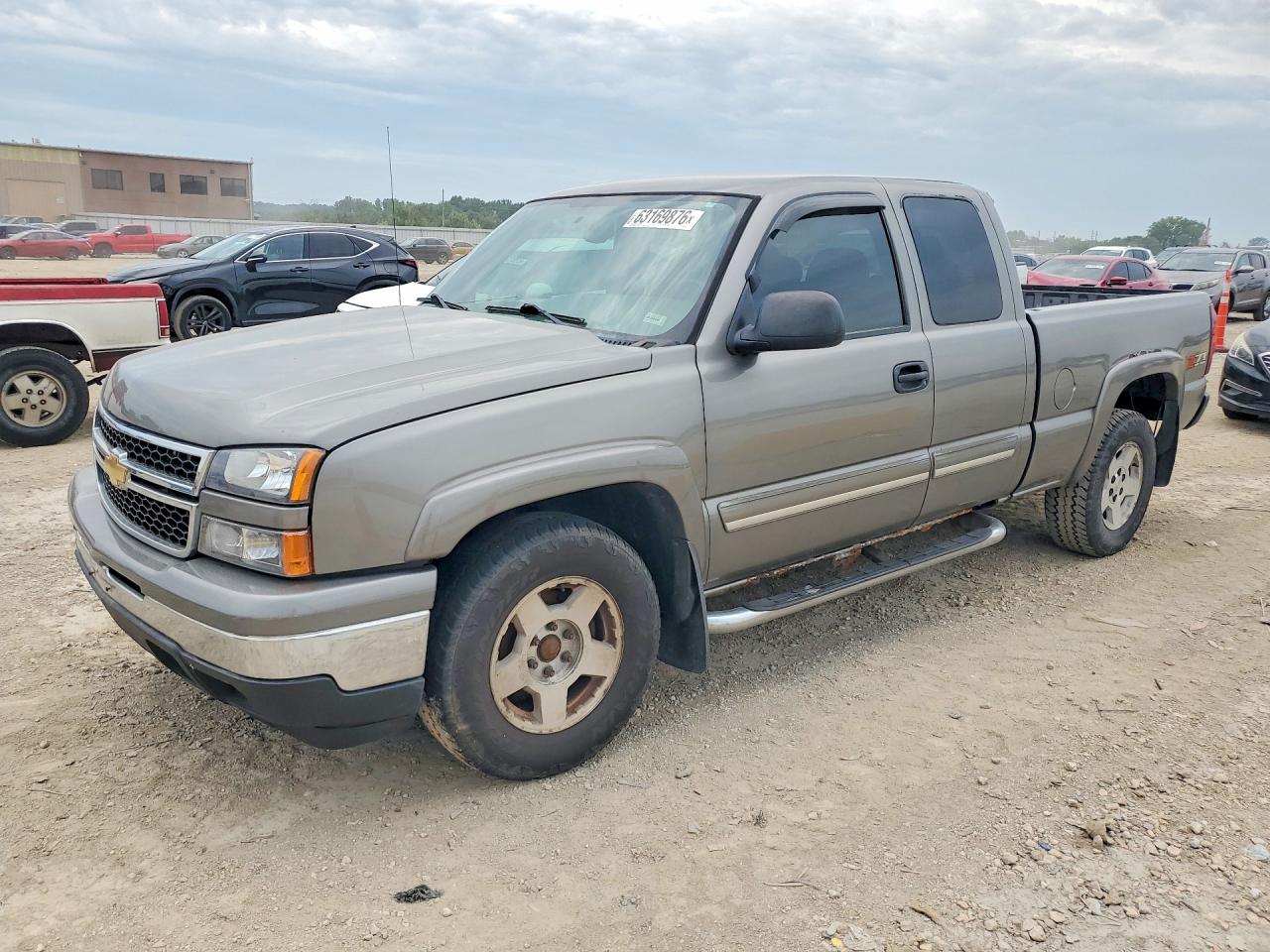 2006 Chevrolet Silverado K1500 Gray vin: 1GCEK19Z06Z256294