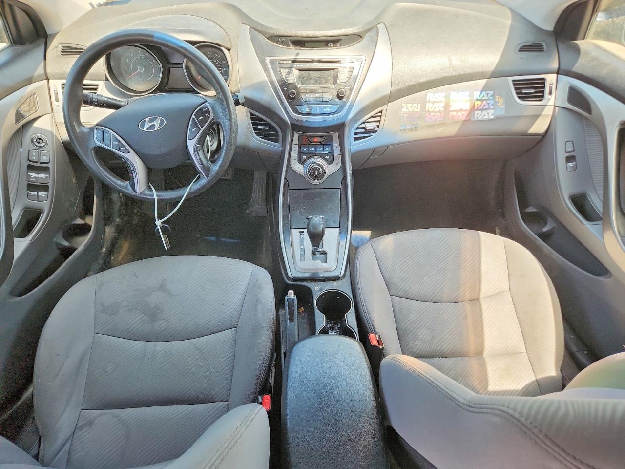 2013 Hyundai Elantra Gls Black vin: 5NPDH4AEXDH409482