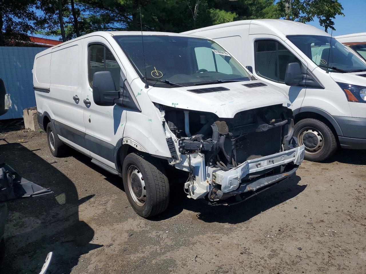 2015 Ford Transit T- - Delivery Van White vin: 1FTNE1YMXFKA59929