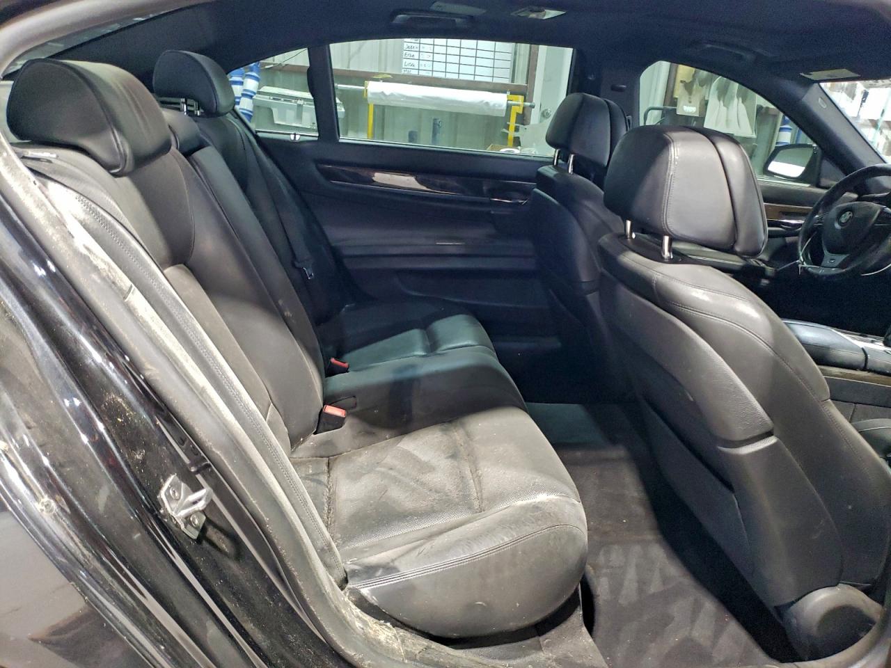 2014 Bmw 750 Li Charcoal vin: WBAYE8C56ED135698