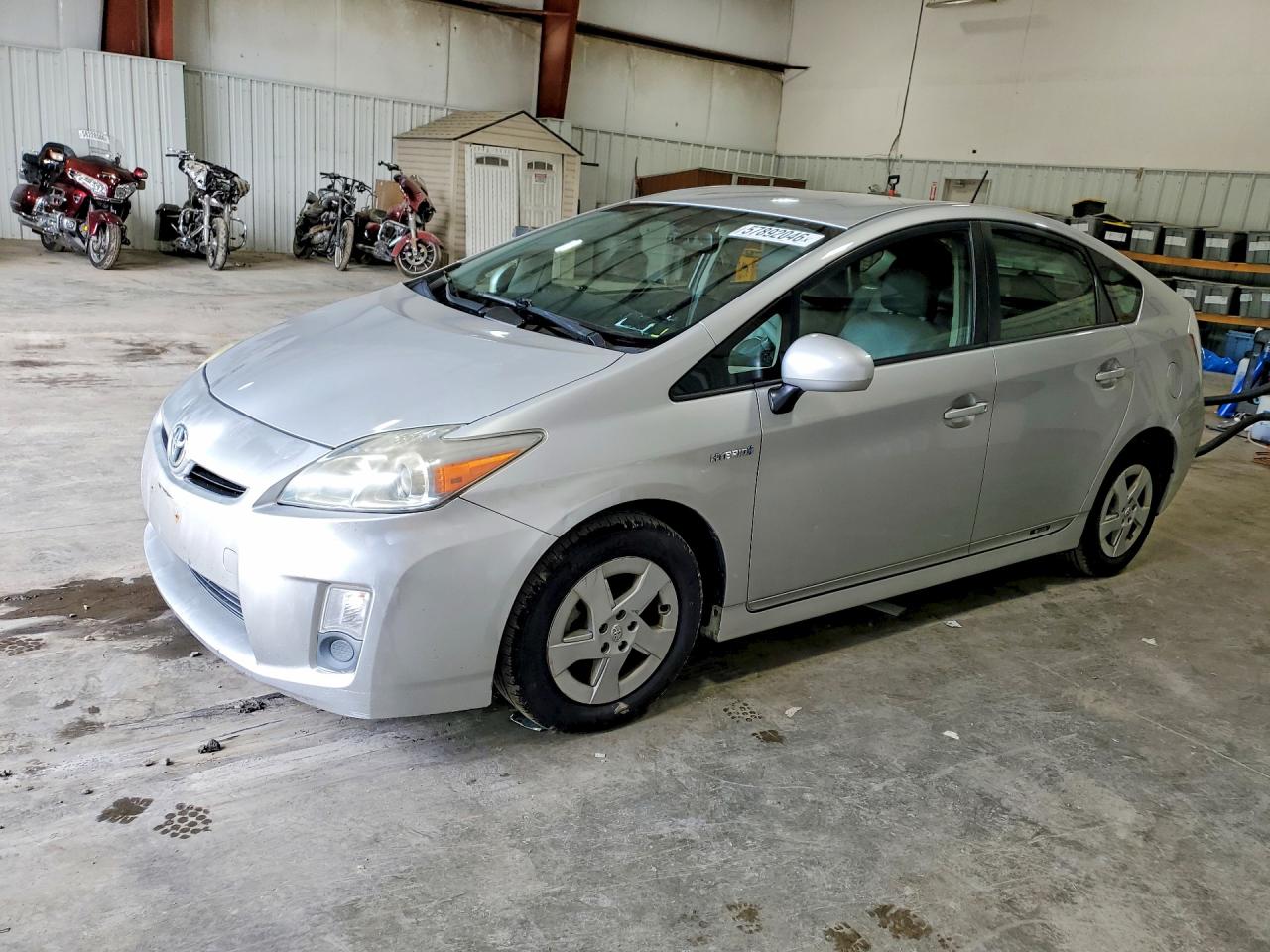 2010 Toyota Prius Iv Серебряный vin: JTDKN3DU6A0215456