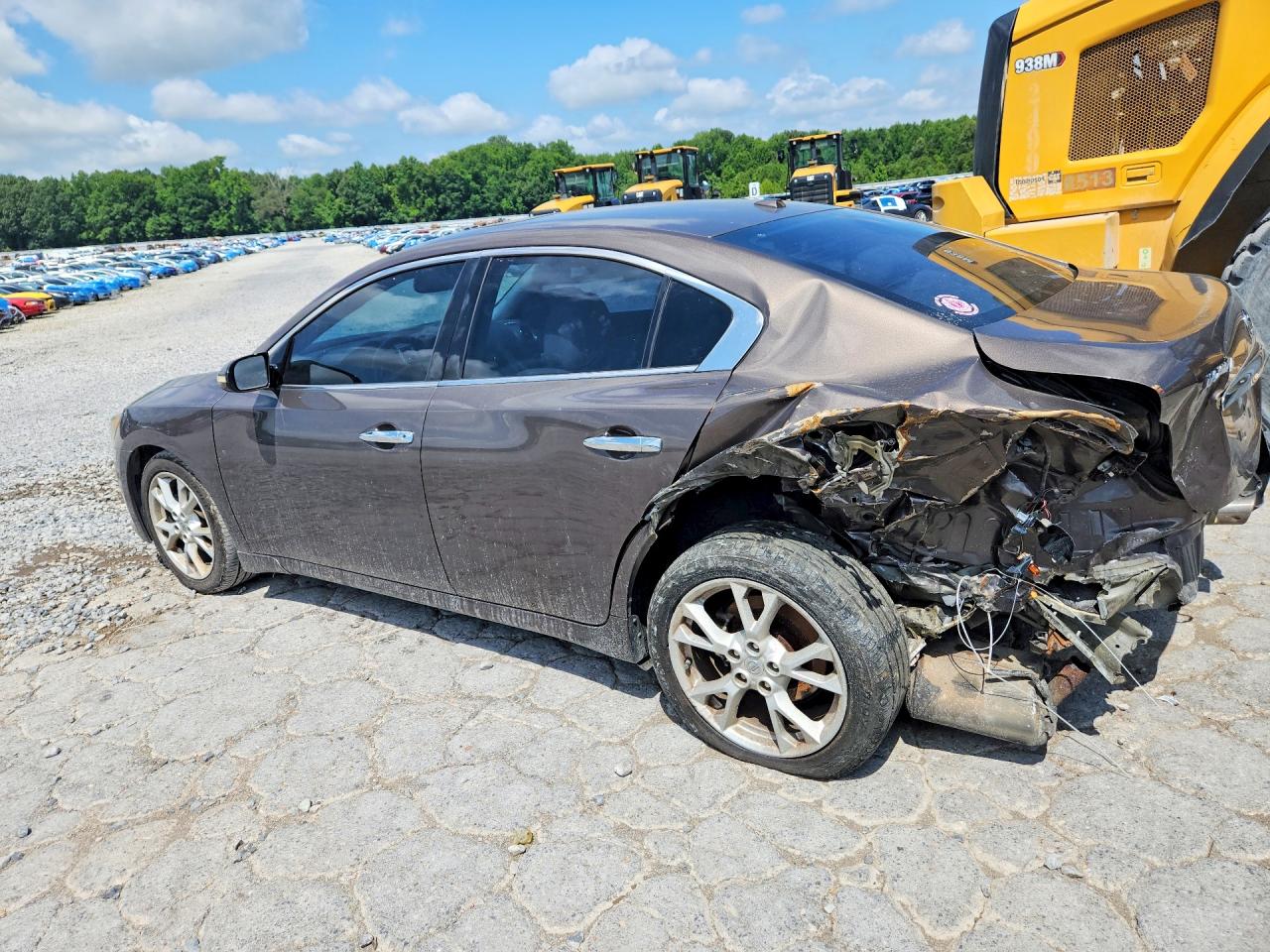 2014 Nissan Maxima 3.5 S Brown vin: 1N4AA5AP5EC484673