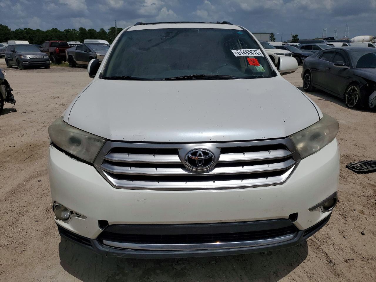 2012 Toyota Highlander Se White vin: 5TDZK3EH2CS069310