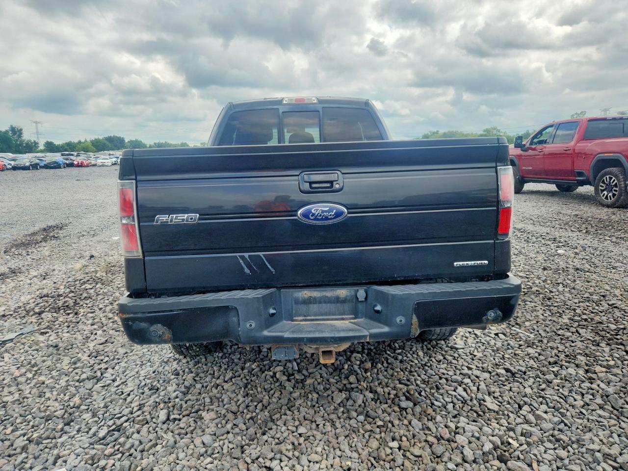2012 Ford F150 Super Cab Black vin: 1FTFX1EF8CFC71639