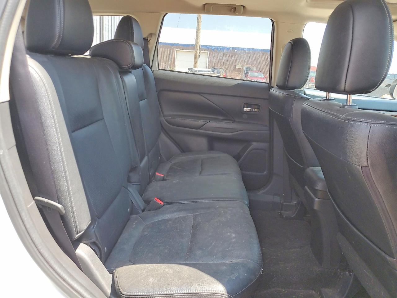 2015 Mitsubishi Outlander Gt White vin: JA4JZ4AX1FZ000780