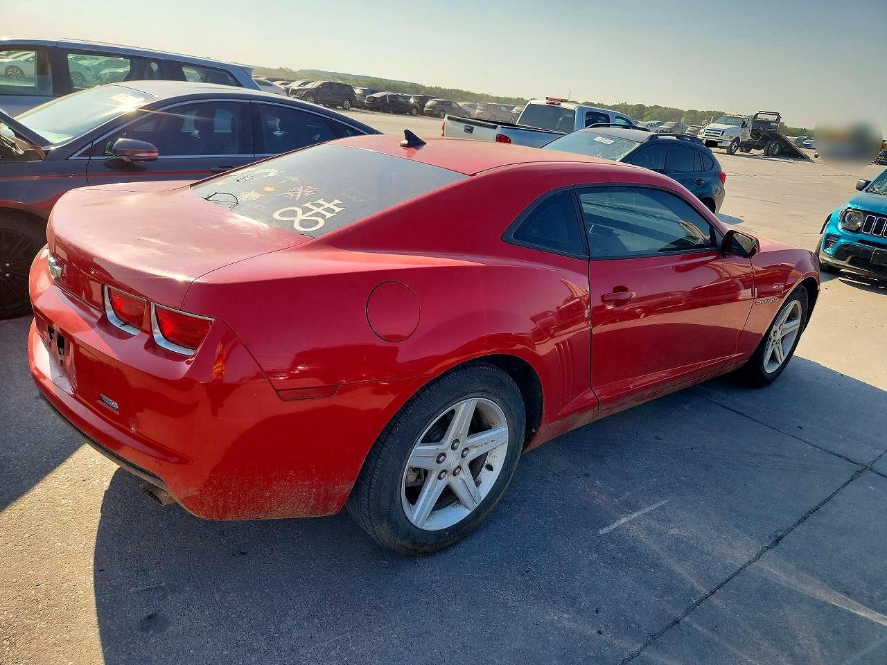 2010 Chevrolet Camaro Lt Red vin: 2G1FB1EVXA9217232