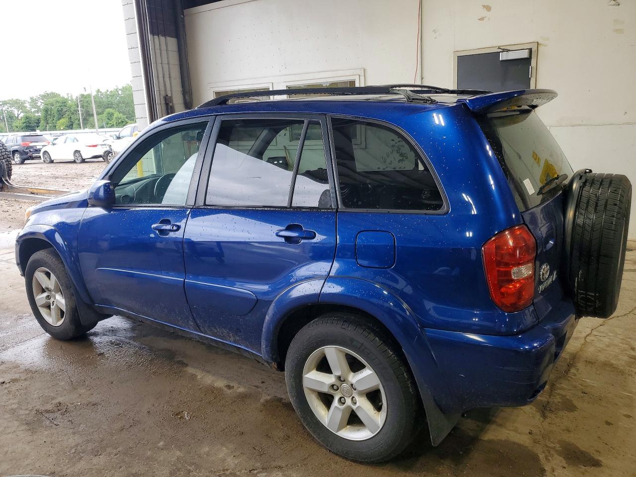 2004 Toyota Rav4 Base Blue vin: JTEHD20V246007741