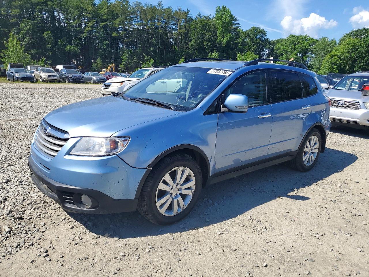 2010 Subaru Tribeca Limited Синий vin: 4S4WX9GD6A4402789