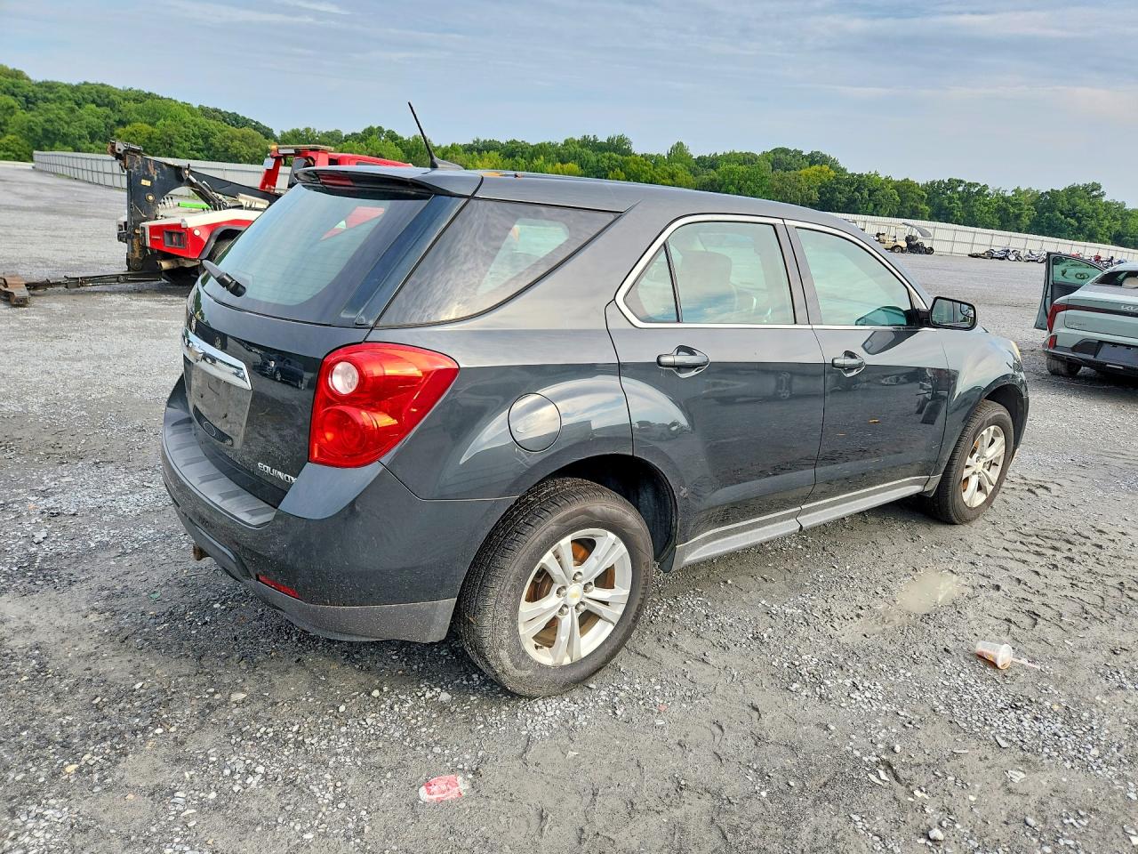 2014 Chevrolet Equinox Ls Black vin: 2GNFLEEKXE6128423