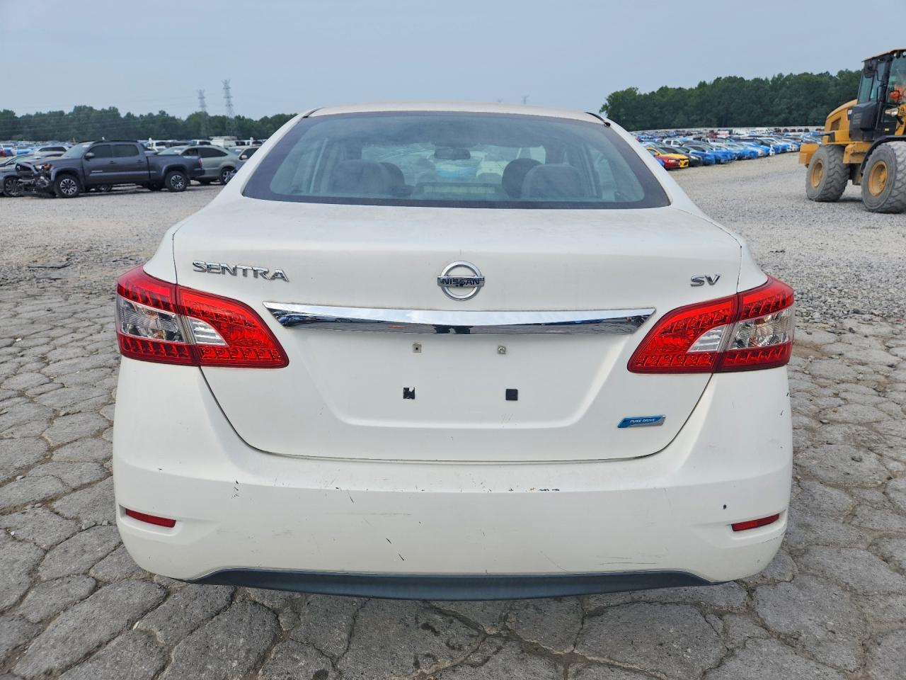 2013 Nissan Sentra S White vin: 3N1AB7AP3DL709200