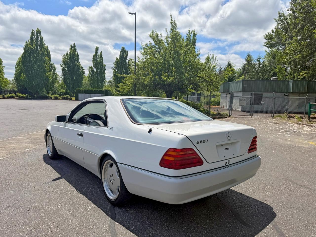 1995 Mercedes-benz S 600 Белый vin: WDBGA76E4SA259402