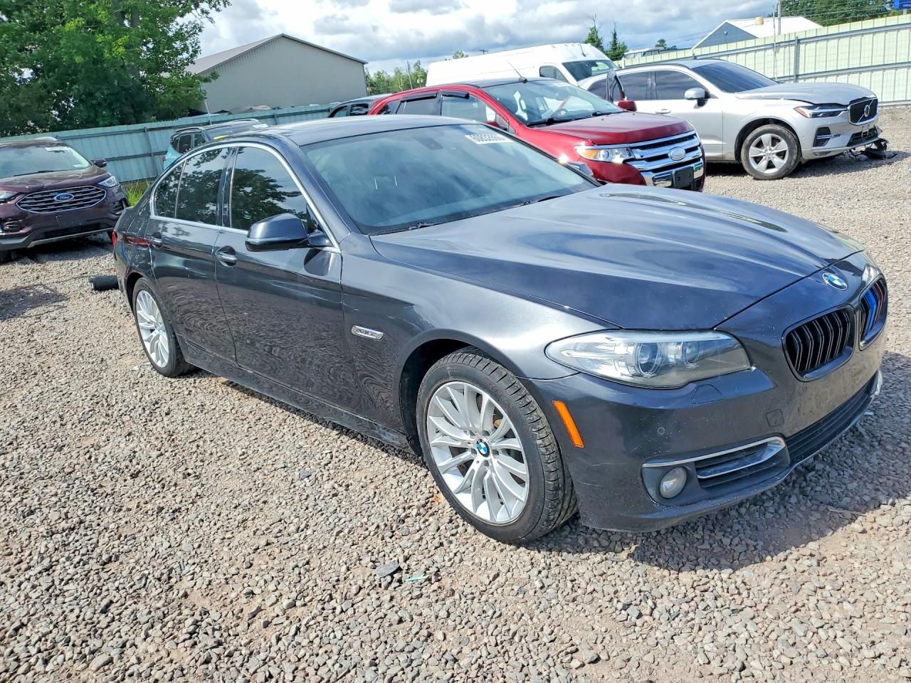 2014 Bmw 528 Xi Черный vin: WBA5A7C5XED219435