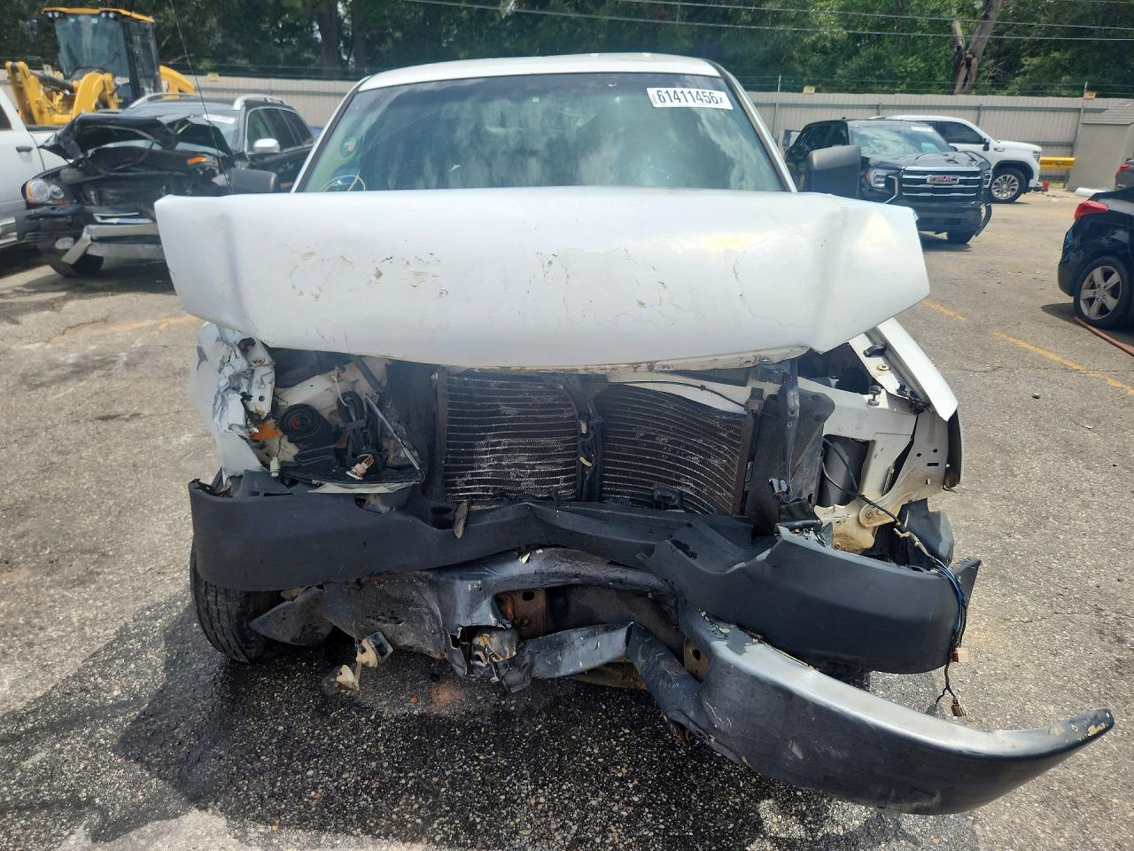 2006 Ford F150 White vin: 1FTPX12V86NB56761