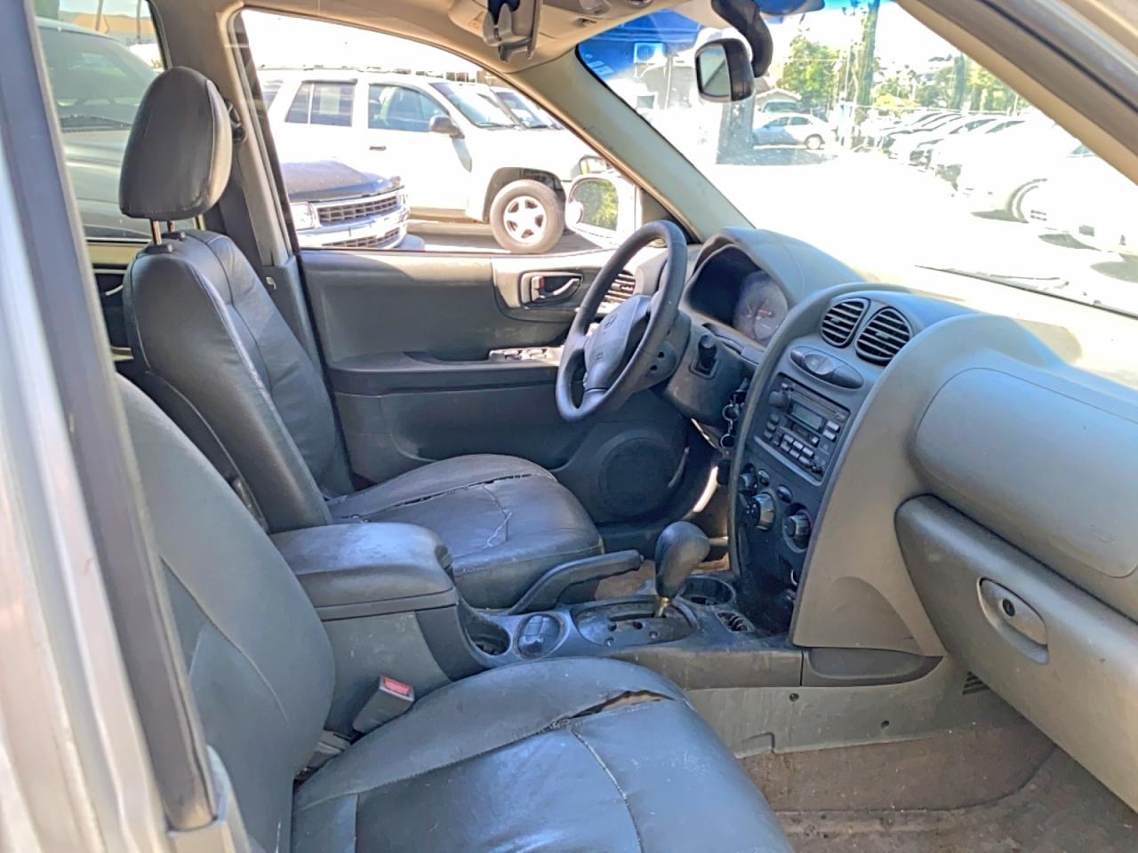 2001 Hyundai Santa Fe Gl Silver vin: KM8SC83D01U126863