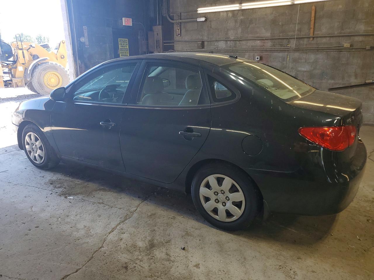2008 Hyundai Elantra Gls Black vin: KMHDU46D48U486951