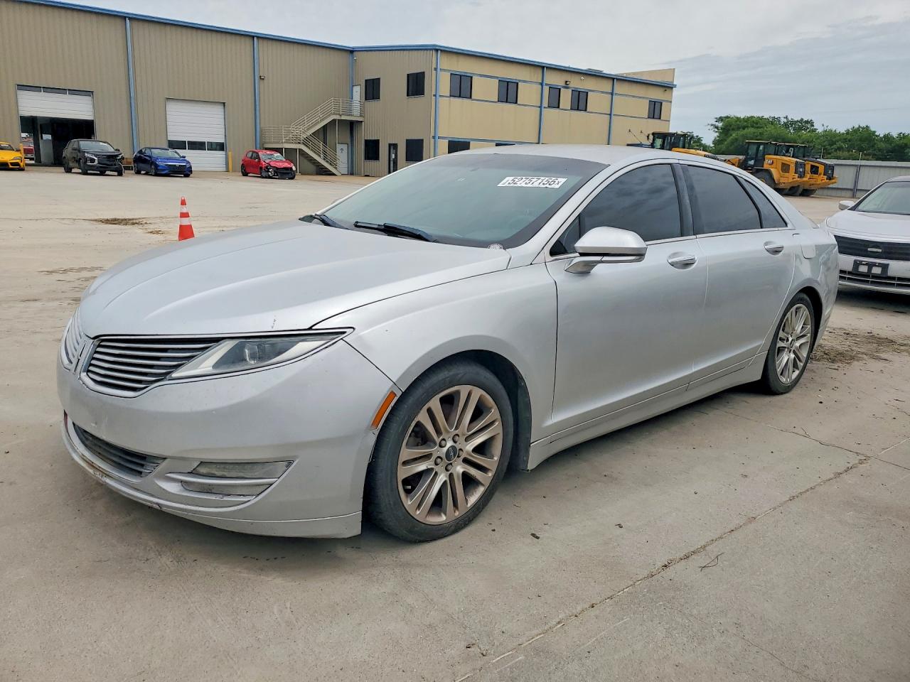 2015 Lincoln Mkz Silver vin: 3LN6L2GK4FR613120