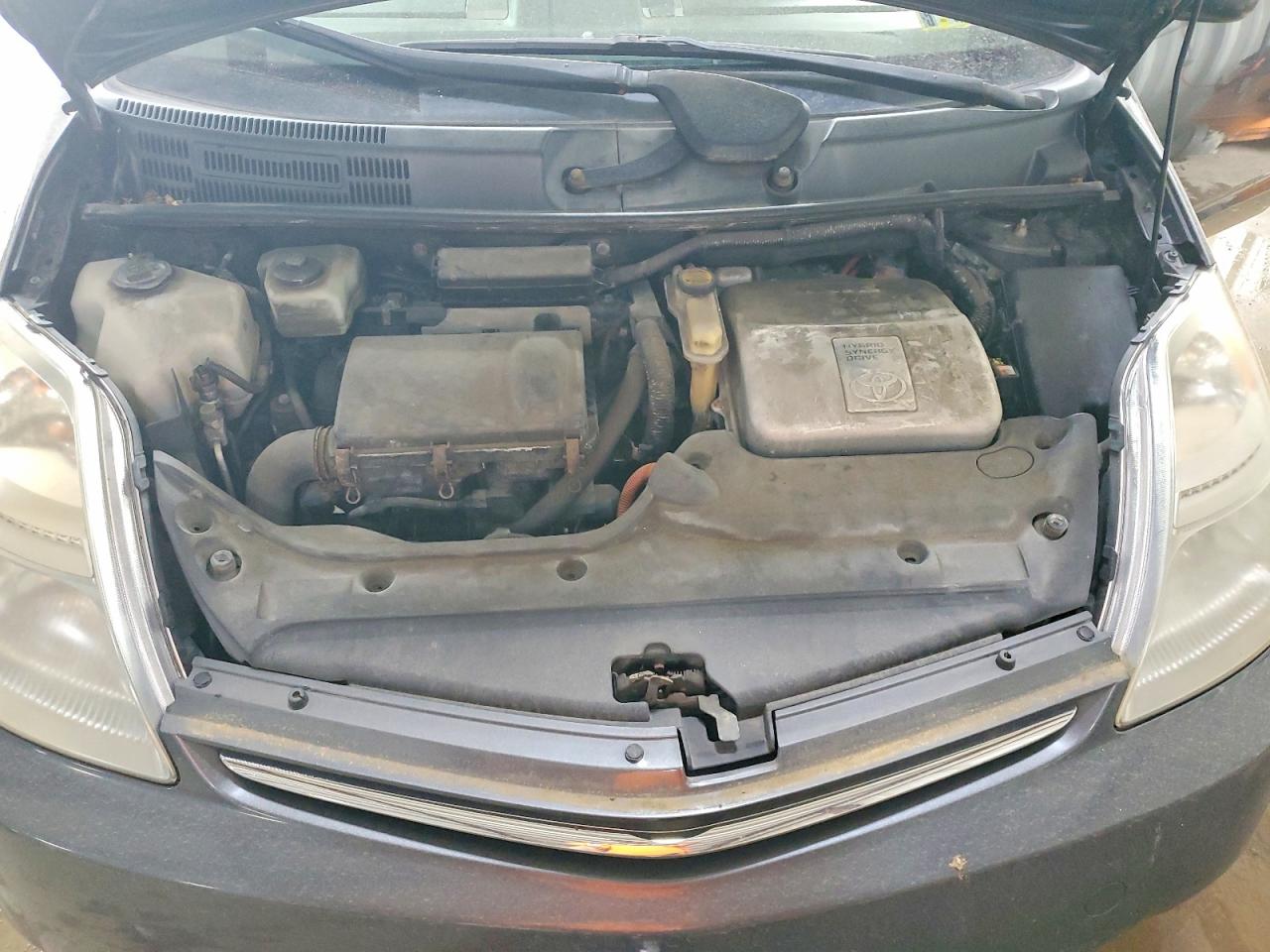 2007 Toyota Prius Base Серый vin: JTDKB20U673246142
