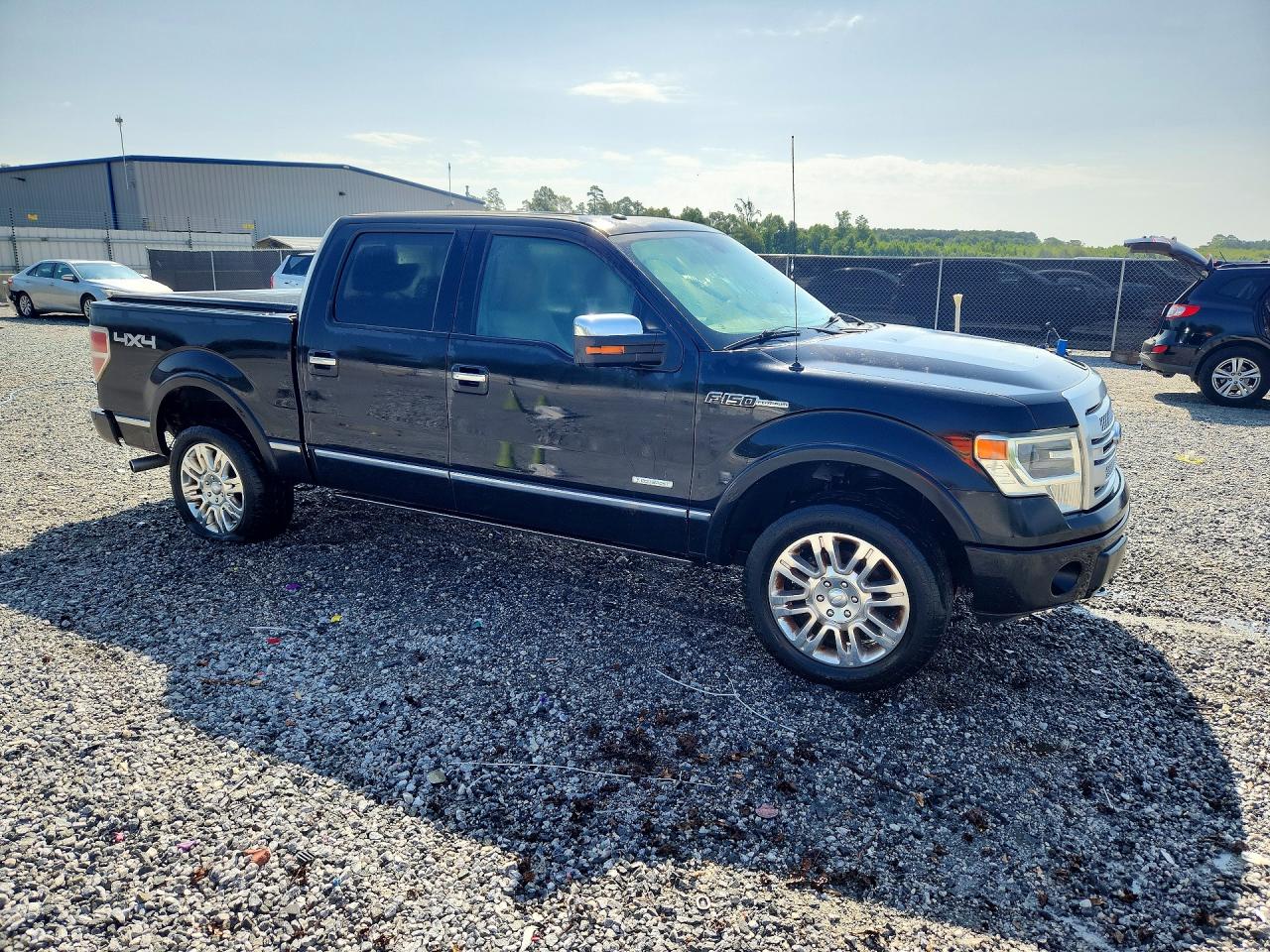 2013 Ford F150 Supercrew Black vin: 1FTFW1ETXDFC69224
