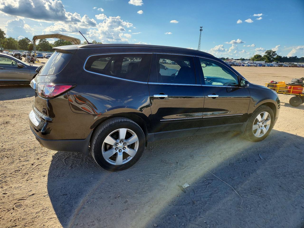 2014 Chevrolet Traverse Ltz Черный vin: 1GNKRJKD4EJ206113
