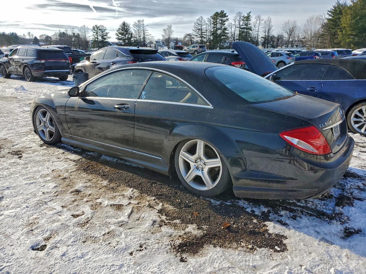 2009 Mercedes-benz Cl 550 4matic Black vin: WDDEJ86X59A019520