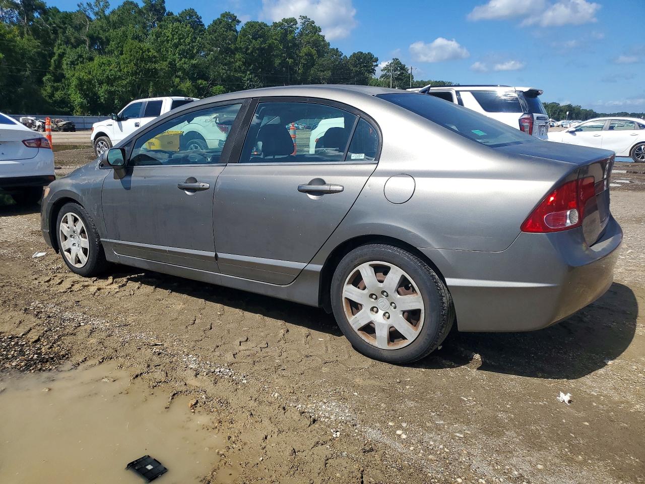 2008 Honda Civic Lx Tan vin: 1HGFA165X8L022535