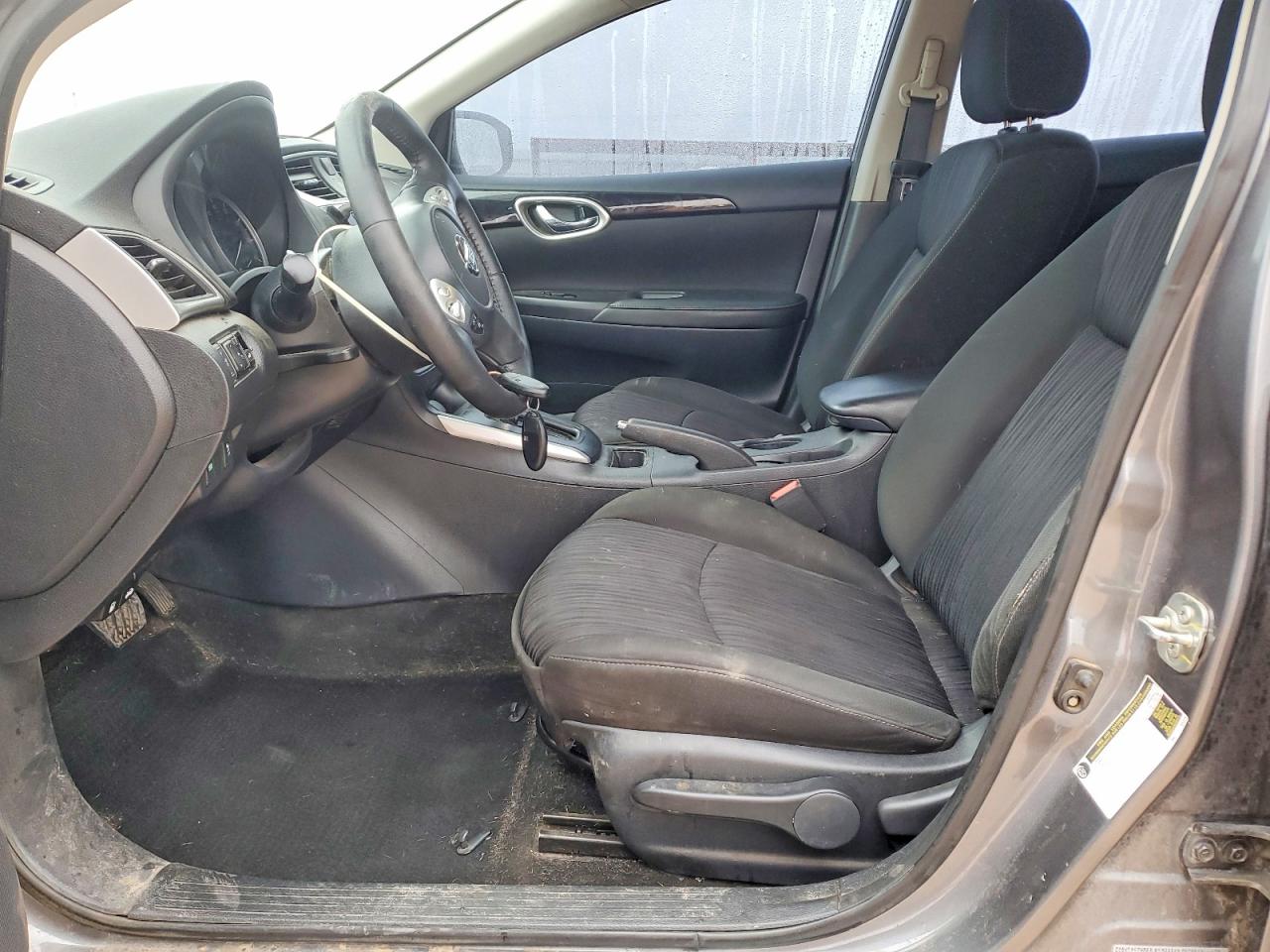 2019 Nissan Sentra Sv Gray vin: 3N1AB7AP3KY388078