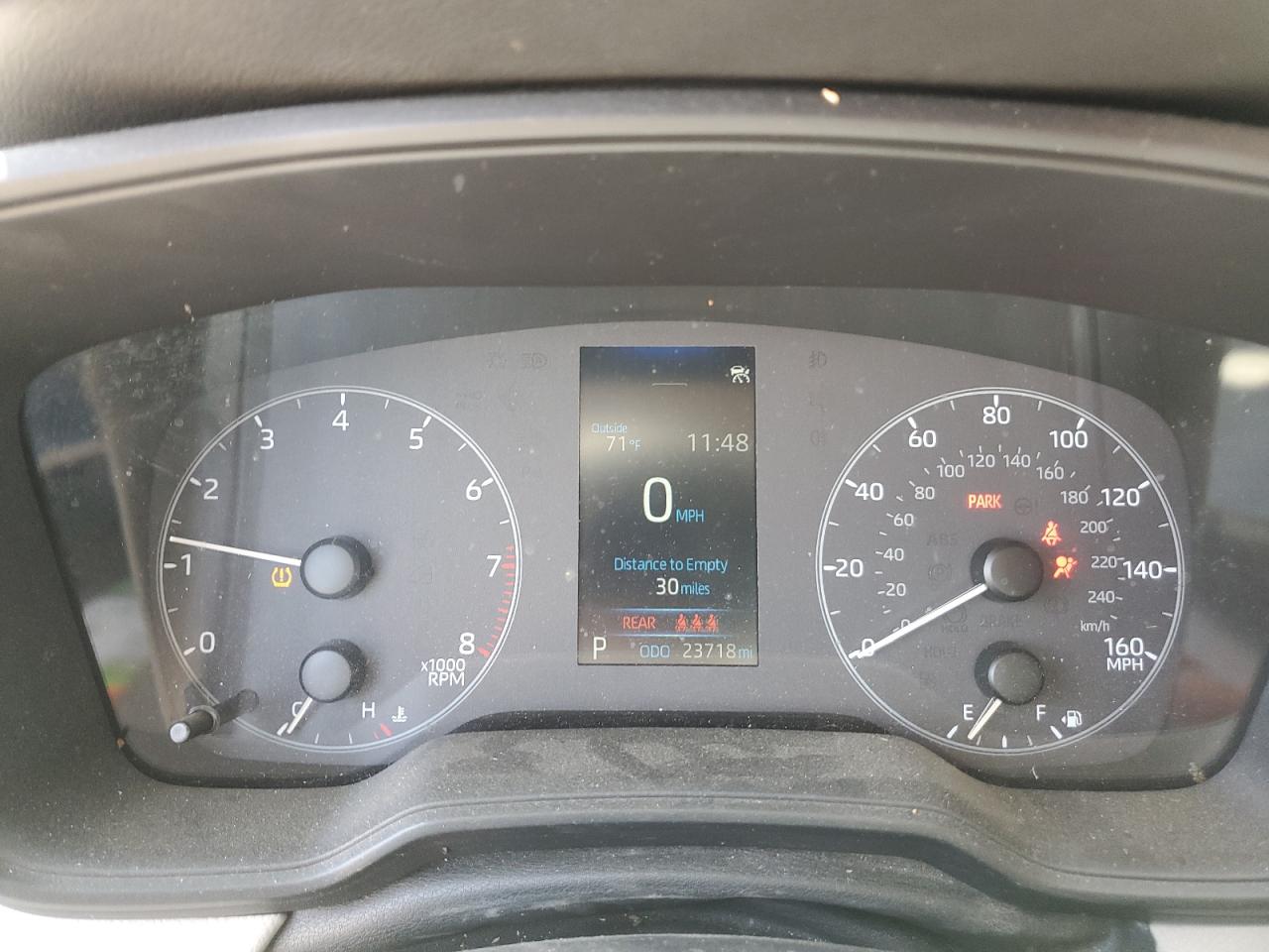2025 Toyota Corolla Le Black vin: 5YFB4MDE4SP340979 Damage: Warning Light - Srs, On, Unacceptable