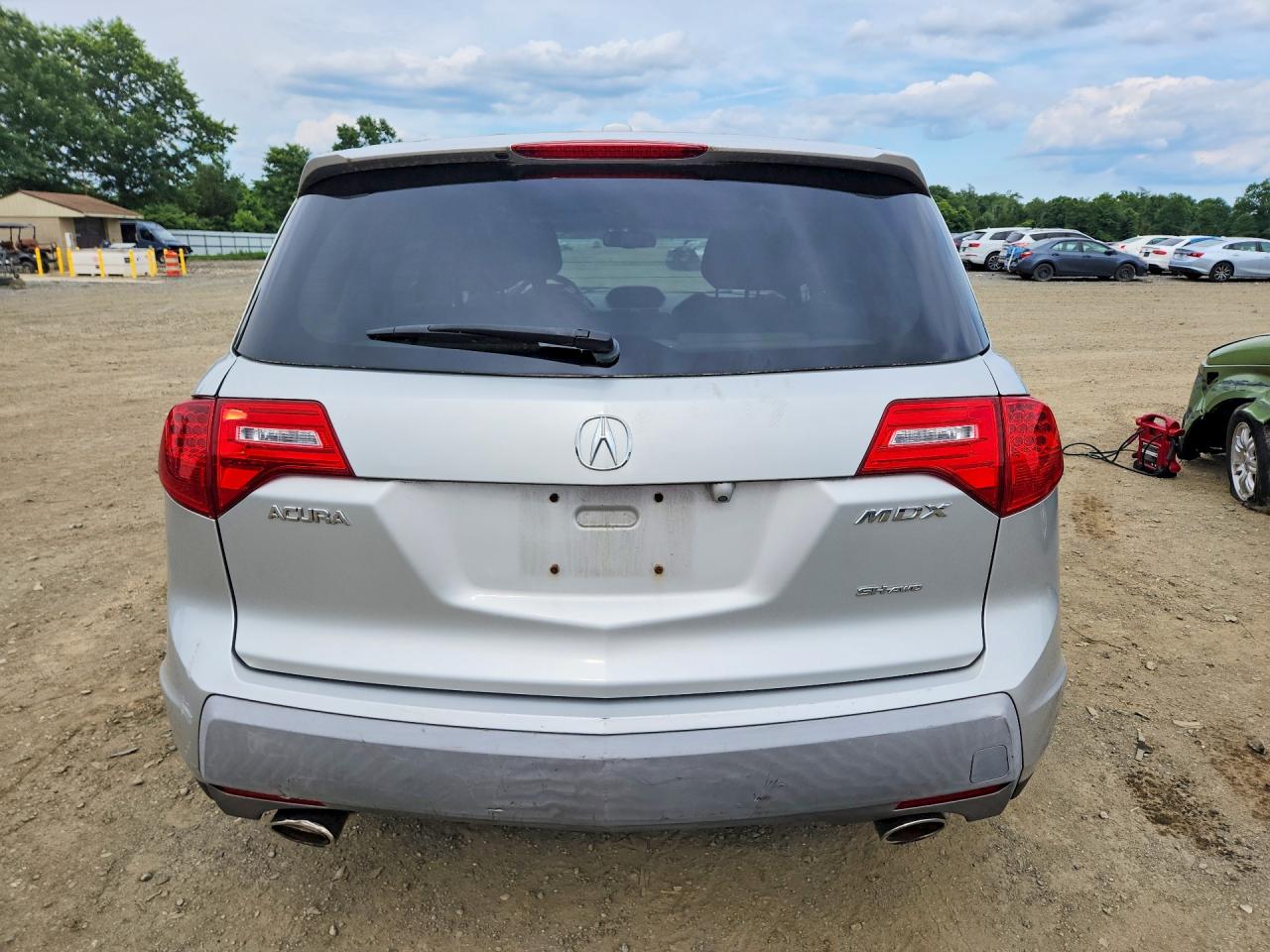 2009 Acura Mdx Silver vin: 2HNYD28669H533663