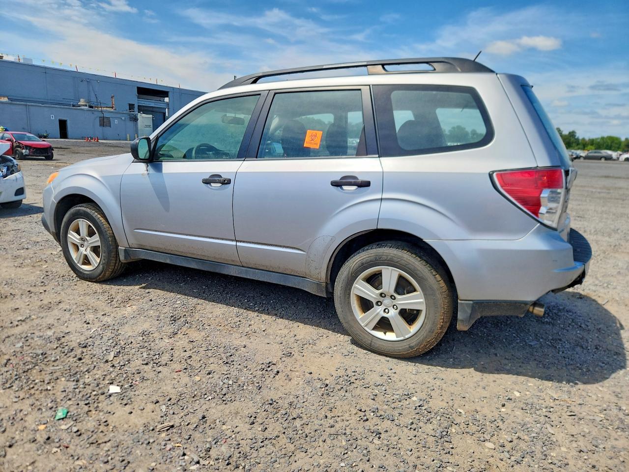 2013 Subaru Forester 2.5x Silver vin: JF2SHABC5DH401339