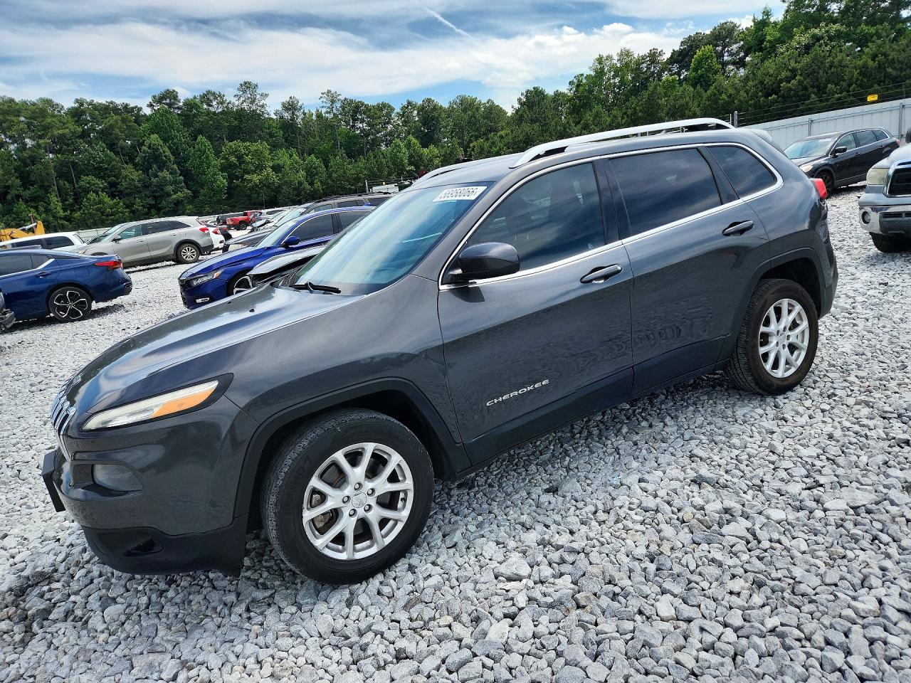 2014 Jeep Cherokee Latitude Charcoal vin: 1C4PJLCB1EW299495