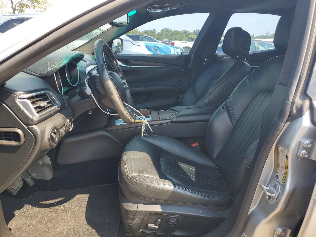 2014 Maserati Ghibli S Silver vin: ZAM57RTA0E1097711