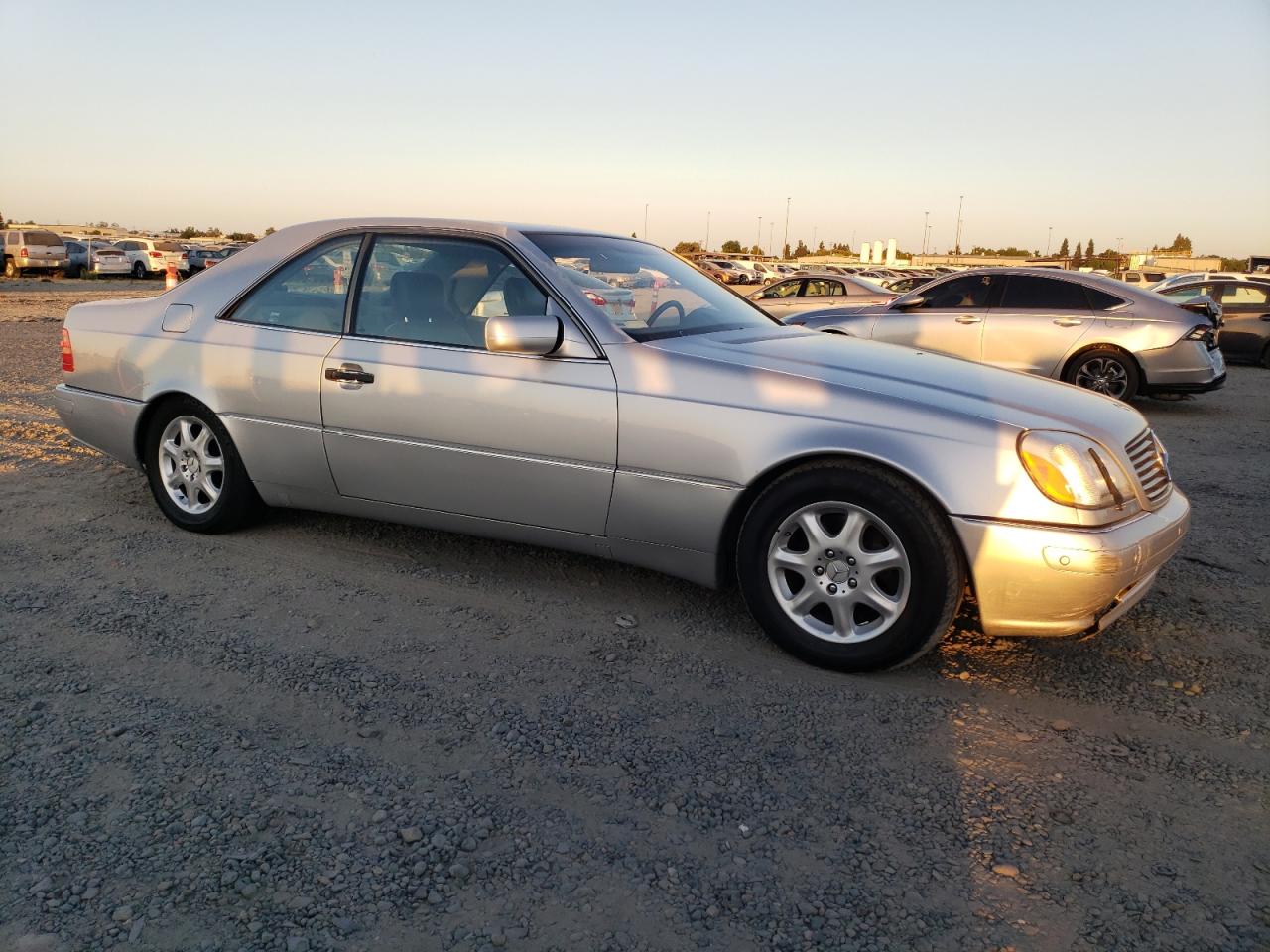 1997 Mercedes-benz S 500 Silver vin: WDBGA70G8VA373451