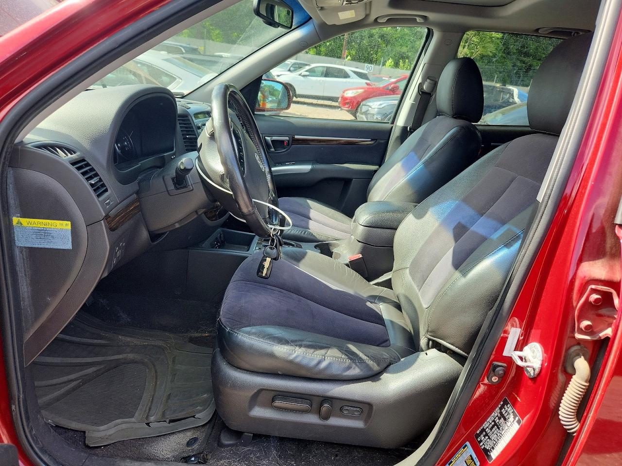 2011 Hyundai Santa Fe Se Красный vin: 5XYZHDAG3BG003815