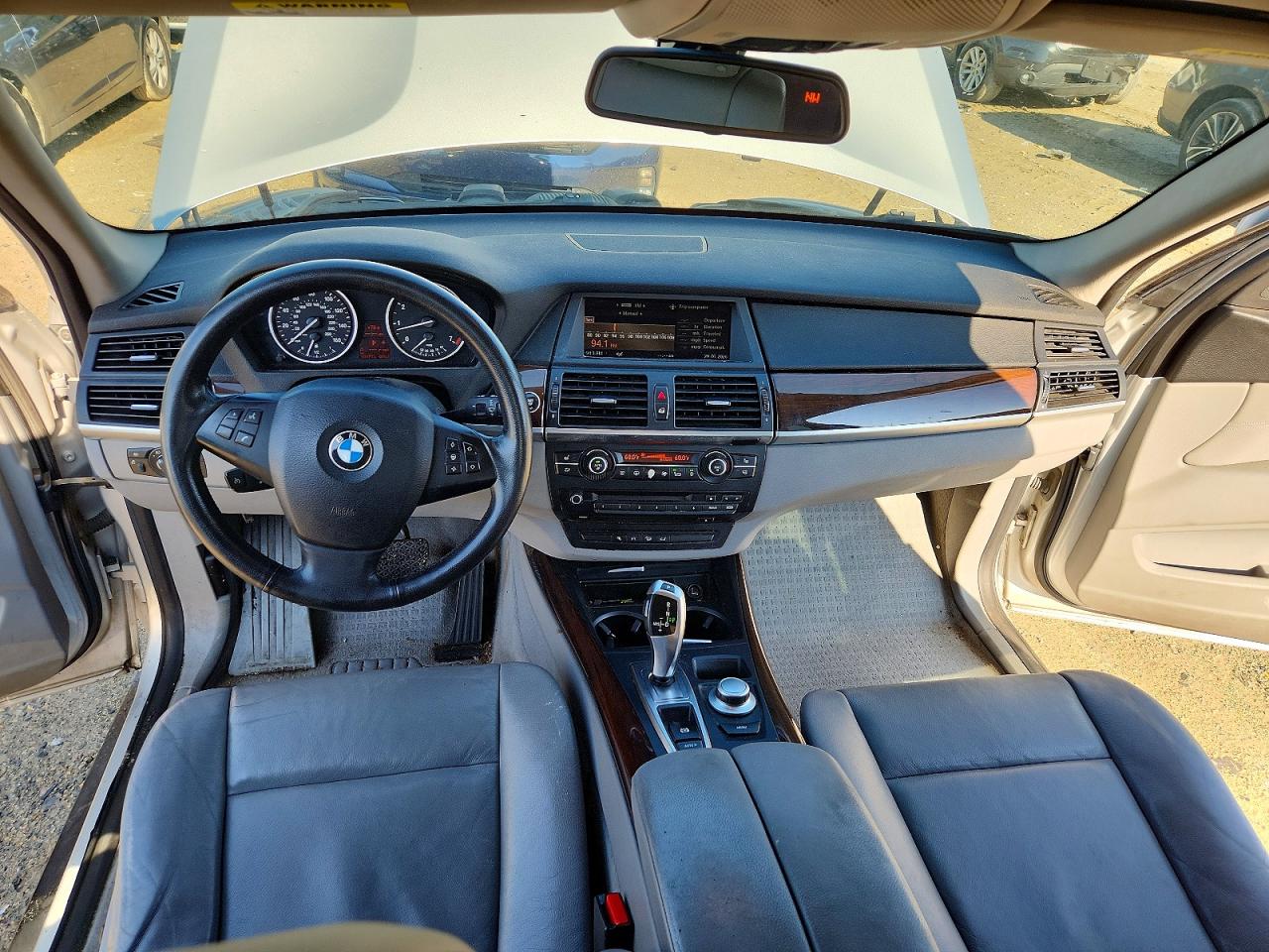 2009 Bmw X5 Xdrive48i Silver vin: 5UXFE83569L310021