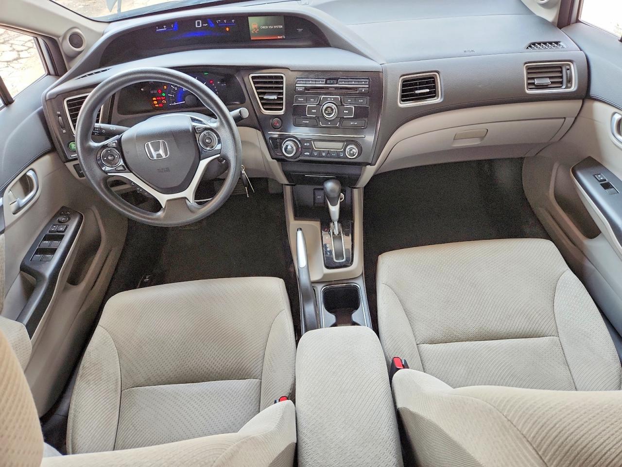 2013 Honda Civic Hybrid Silver vin: 19XFB4F25DE003154