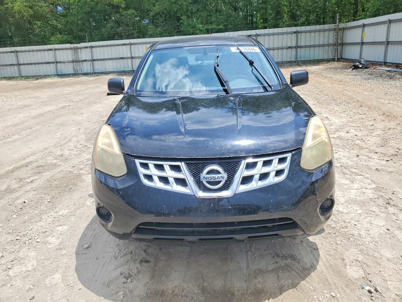 2011 Nissan Rogue S Black vin: JN8AS5MT3BW573866