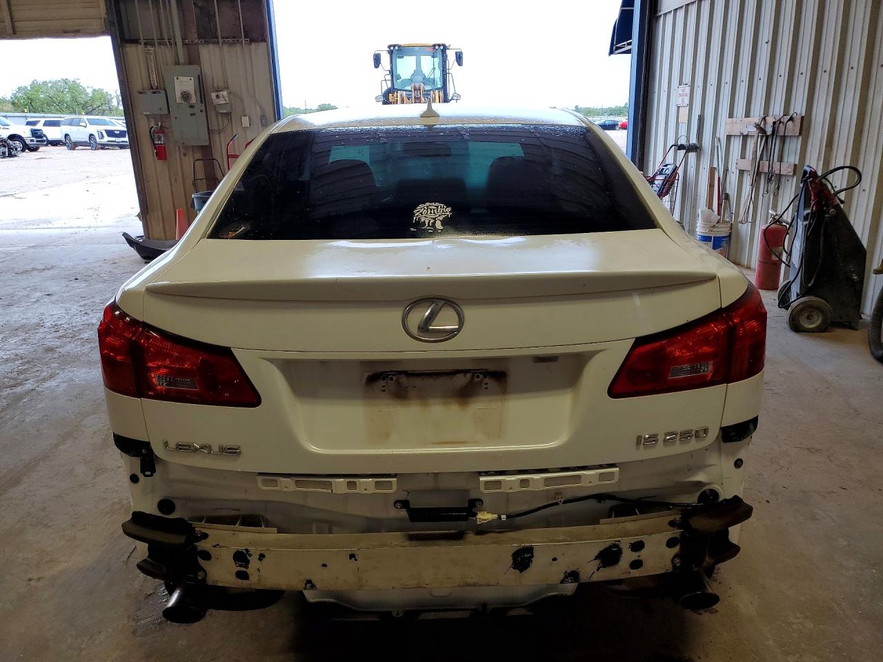 2008 Lexus Is 250 White vin: JTHBK262685080537