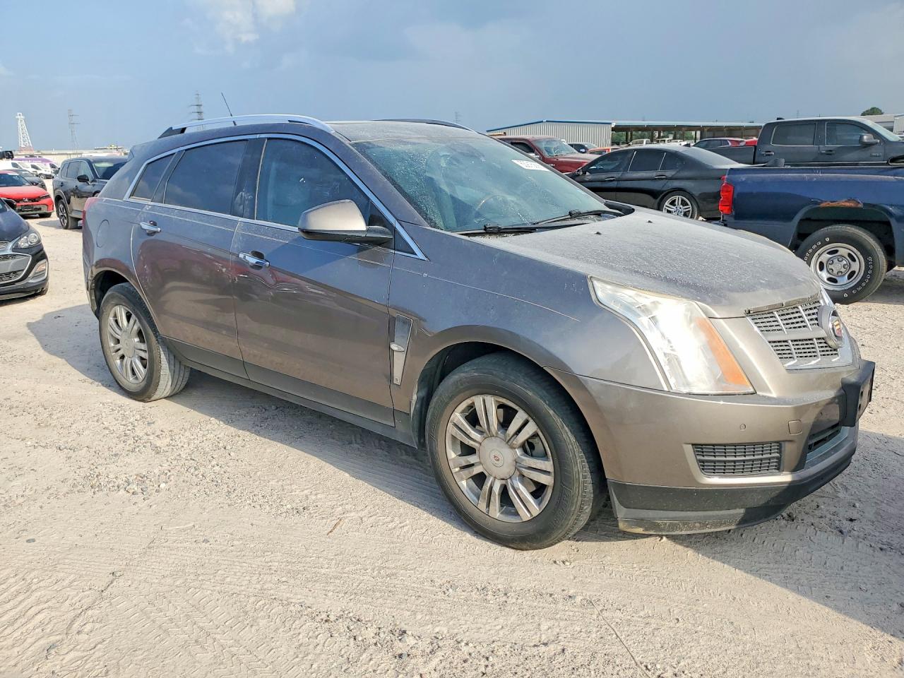 2011 Cadillac Srx Luxury Collection Brown vin: 3GYFNAEY5BS645605