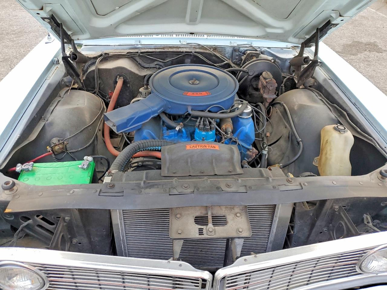1968 Ford Galaxie 500 Blue vin: 8E57Y209890