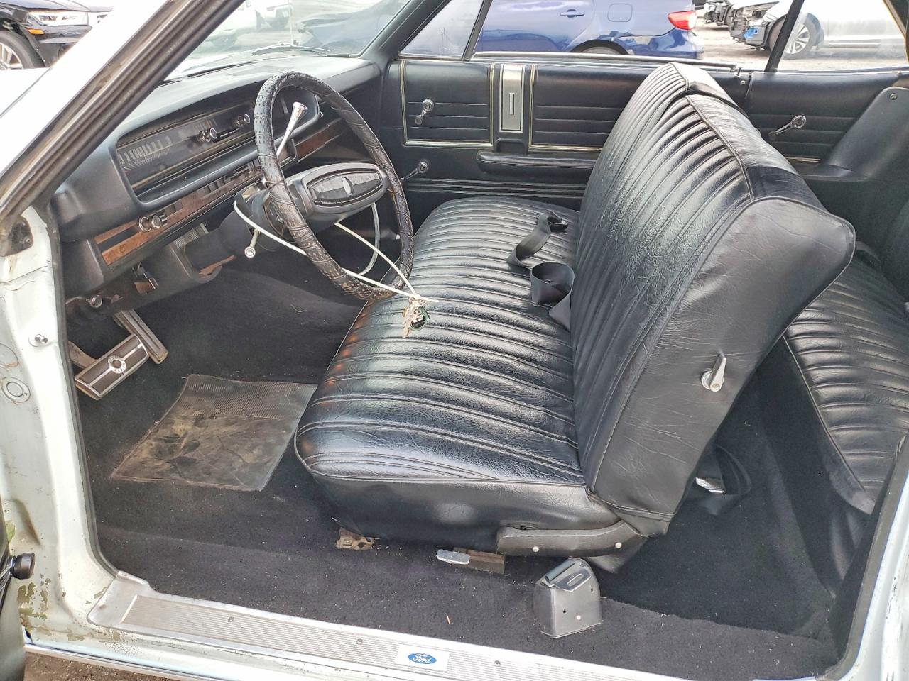 1968 Ford Galaxie 500 Blue vin: 8E57Y209890