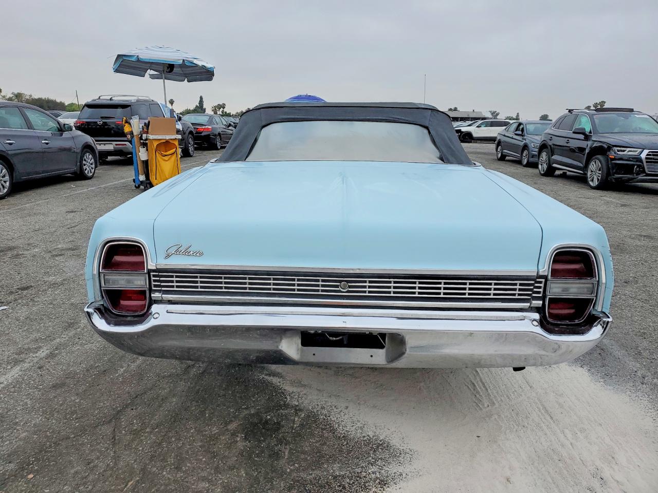 1968 Ford Galaxie 500 Blue vin: 8E57Y209890